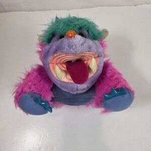 My Pet Monster Wogster Plush Stuffed Animal Hand Puppet Vintage 1986 Amtoy